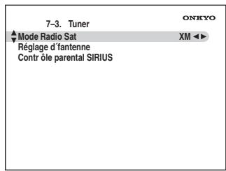 ONKYO TX-SR705 - "7. Configuration matérielle", puis appuyez sur [ENTER]. - 2