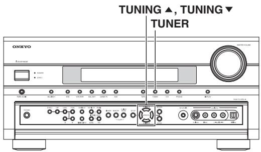 ONKYO TX-SR705 - Pulse el botón [SETUP]. - 1