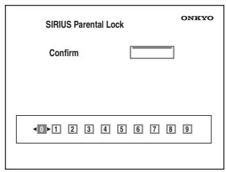 ONKYO TX-SR705 - Changing the PIN Number - 13