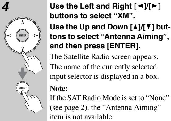 ONKYO TX-SR705 - Positioning the XM Mini-Tuner System - 6