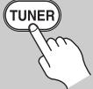 ONKYO TX-SR705 - On the AV receiver, press the [TUNER] button repeatedly to select "XM". - 1