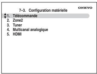 ONKYO TX-SR705 - Régler le mode de radio satellite - 1