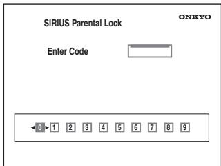 ONKYO TX-SR705 - Changing the PIN Number - 7