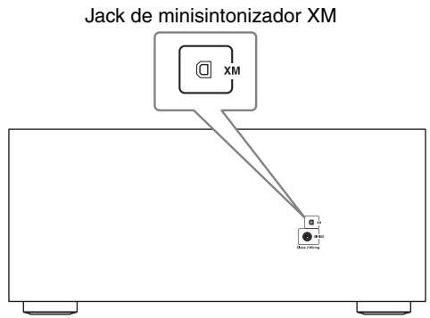 ONKYO TX-SR705 - Conectar el minisintonizador XM y Home Dock - 1