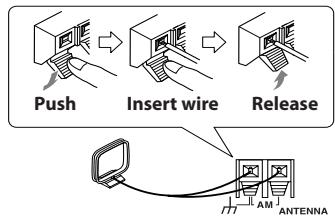 ONKYO UP-HT1 - Connecting the AM Loop Antenna - 2
