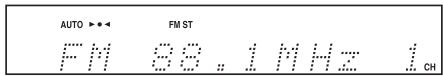 ONKYO CBX-500 - To start the Auto Preset function, press [ENTER]. - 1