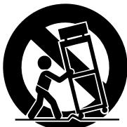ONKYO CR-315DAB - PORTABLE CART WARNING - 1
