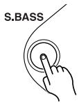 ONKYO CR-315DAB - Using the Super Bass Function - 1