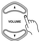 ONKYO CR-315DAB - Adjusting the Volume - 2