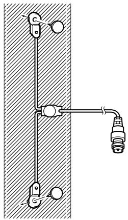 ONKYO CR-315DAB - Use thumbtacks or something similar to fix the DAB antenna into position. - 1
