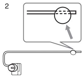 ONKYO CR-535 - Adjusting and installing the FM antenna - 2