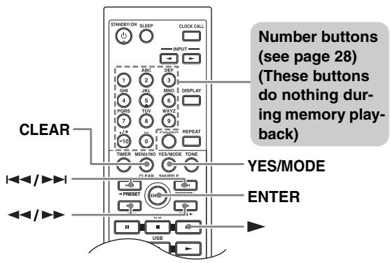 ONKYO CR-535 - Memory Playback - 1