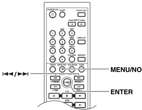 ONKYO CR-535 - Setting MP3 Preferences - 1