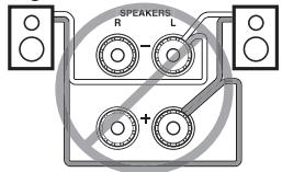ONKYO CR-535 - —Terminal posts— - 3