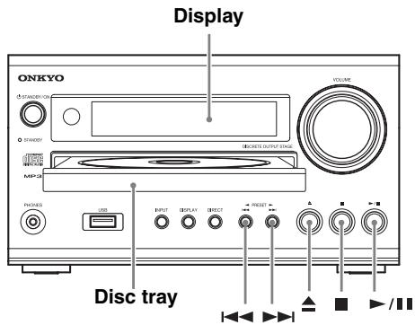 ONKYO CR-535 - Input Source Name Abbreviations - 8