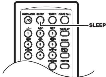 ONKYO CR-545 - Using the Sleep Timer - 1