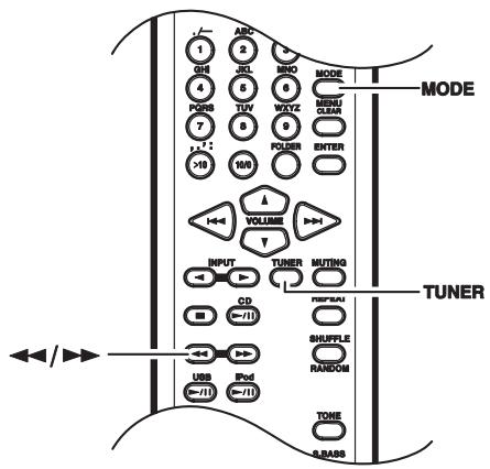 ONKYO CR-545 - Tuning into FM /AM Radio Stations - 1