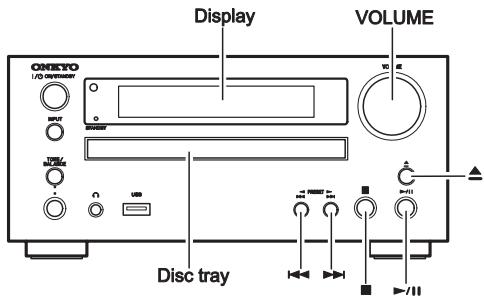 ONKYO CR-545 - Note: - 1