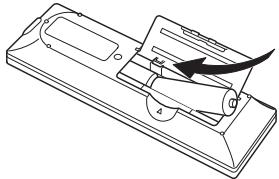 ONKYO CR-545 - Installing the Batteries - 2