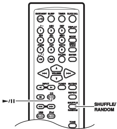 ONKYO CR-545 - Random Playback - 1