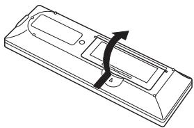 ONKYO CR-545 - Installing the Batteries - 1