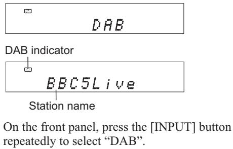 ONKYO CR-545 - Listening to DAB Digital Radio (CR-545UKD) - 2