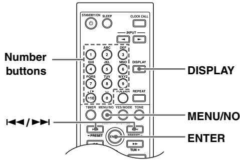 ONKYO CR-715DAB - Naming Presets - 1