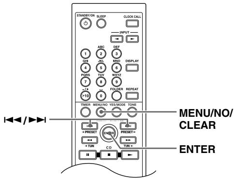 ONKYO CR-715DAB - Setting MP3 Preferences - 1