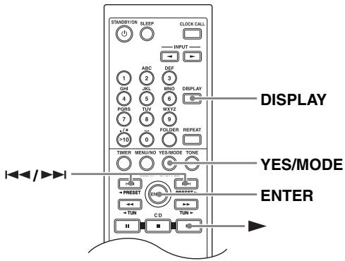 ONKYO CR-725 - Playing the MP3 Files in Only One Folder - 1