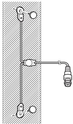 ONKYO CR-725 - Use thumbtacks or something similar to fix the DAB antenna into position. - 1