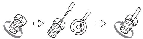 ONKYO CR-725 - —Terminal posts— - 1
