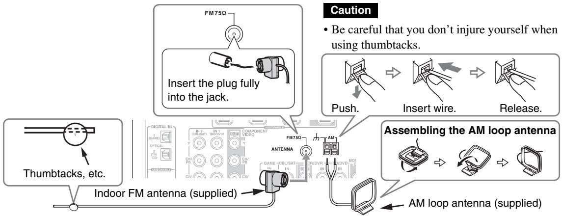 ONKYO HT-R380 - Connecting Antenna - 1