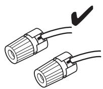ONKYO HT-R380 - Speaker Connection Precautions - 2