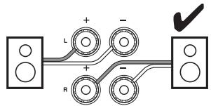 ONKYO HT-R380 - Speaker Connection Precautions - 10