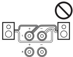 ONKYO HT-R380 - Speaker Connection Precautions - 7