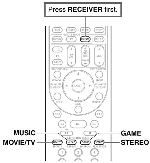 ONKYO HT-S5300 - Listening Mode Buttons - 1