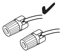 ONKYO HT-S5300 - Speaker Connection Precautions - 2