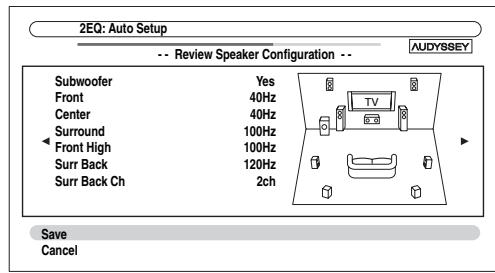 ONKYO HT-S6300 - Use / to select an option, and then press ENTER. - 1