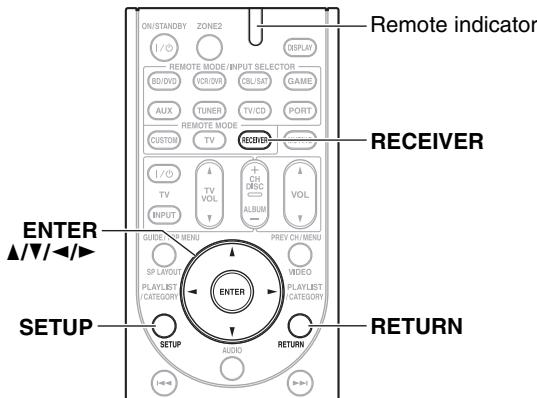 ONKYO HT-S6300 - Common Procedures in Setup Menu - 1
