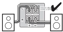 ONKYO HT-S6300 - Speaker Connection Precautions - 10