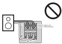 ONKYO HT-S6300 - Speaker Connection Precautions - 11