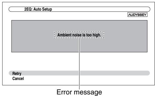 ONKYO HT-S6300 - Error Messages - 1