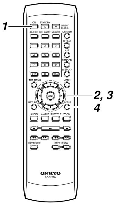ONKYO HTC-V10X - Initial DVD setup - 1