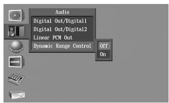 ONKYO HTC-V10X - Dynamic Range Control setting - 1