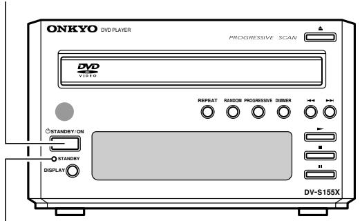 ONKYO HTC-V10X - Turning on the power - 1
