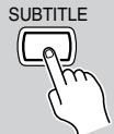 ONKYO HTC-V10X - Switching the subtitles during playback - 1