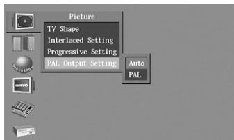 ONKYO HTC-V10X - PAL Output Setting - 1