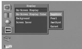 ONKYO HTC-V10X - On-Screen Display Color - 1