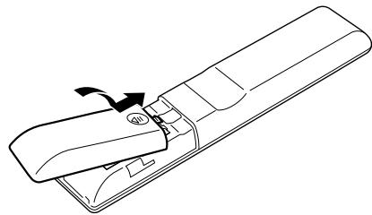 ONKYO PHA-1045 - Insert two batteries (R03/AAA) into the compartment. - 2