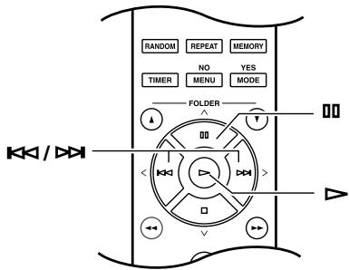 ONKYO PHA-1045 - Selecting Files in All Folder Mode - 1